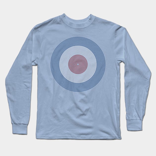 Concentric Mod Target Long Sleeve T-Shirt by n23tees